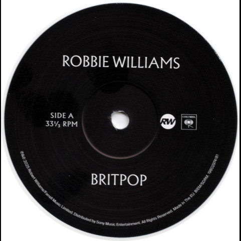 Robbie Williams - Britpop (2026) [1LP]