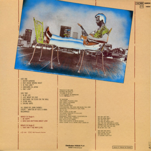 John Caswell - Vineyards In Japan (1982) [2LP]