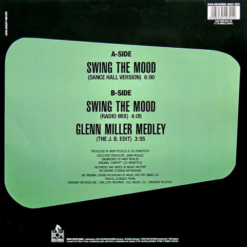 Jive Bunny And The Mastermixers - Swing The Mood (1989) [12"]