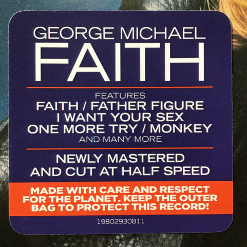 George Michael - Faith (2026) [1LP]