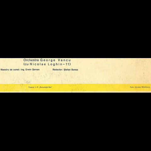 Irina Loghin - Cine N-are Dor Pe Lume (1974) [1LP]
