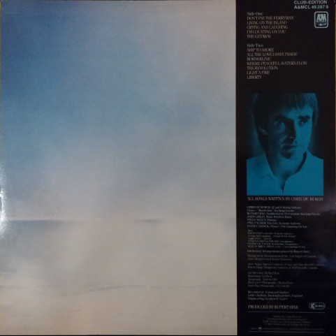 Chris de Burgh - The Getaway (1982) [1LP]