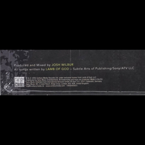 Lamb Of God - Into Oblivion (2026) [1LP]