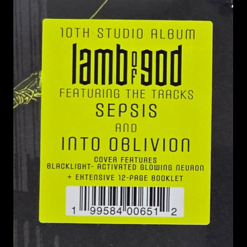 Lamb Of God - Into Oblivion (2026) [1LP]