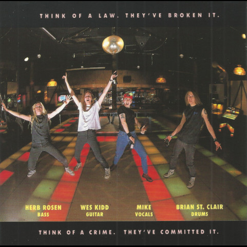 Rights Of The Accused - Kick-Happy, Thrill-Hungry, Reckless, & Willing! (1991) [1CD]