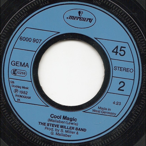 Steve Miller Band - Goodbye Love (1982) [7"]