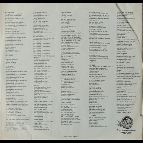 Odyssey (2) - Hollywood Party Tonight (1978) [1LP]