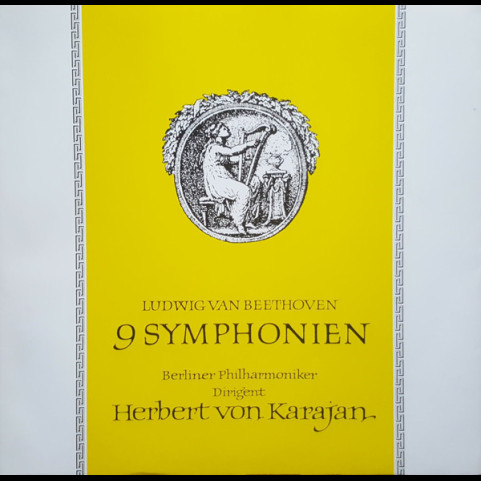 Ludwig van Beethoven – Herbert von Karajan, Berliner Philharmoniker - 9 Symphonien (1963) [8LP] BOXSET