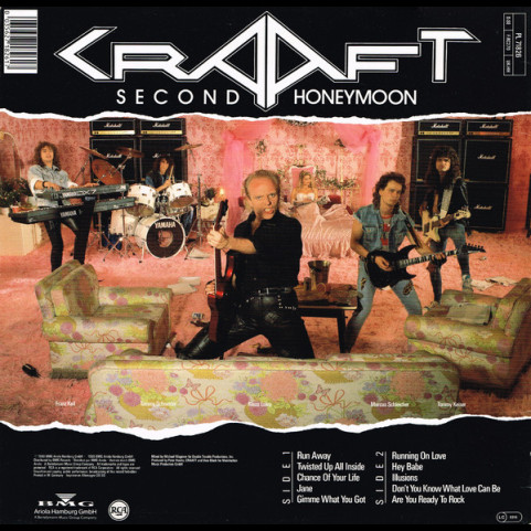 Craaft - Second Honeymoon (1988) [1LP]