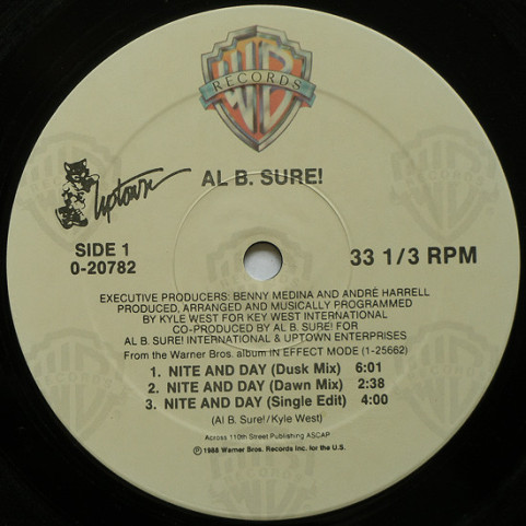 Al B. Sure! - Nite And Day (1988) [12"]