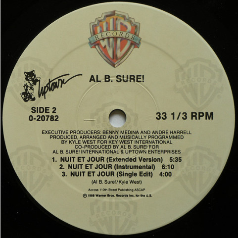Al B. Sure! - Nite And Day (1988) [12"]