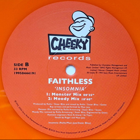 Faithless - Insomnia (2026) [12"]
