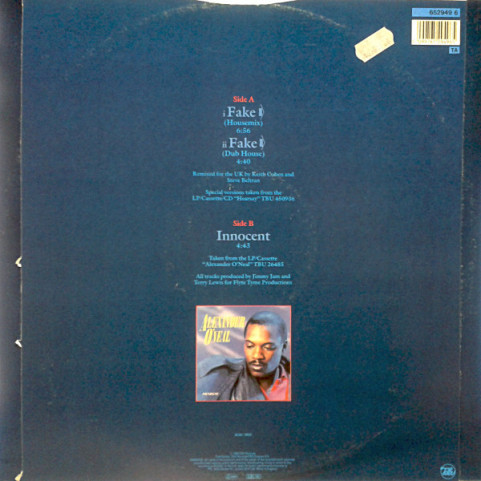 Alexander O'Neal - Fake 88 (Housemix) (1988) [12"]