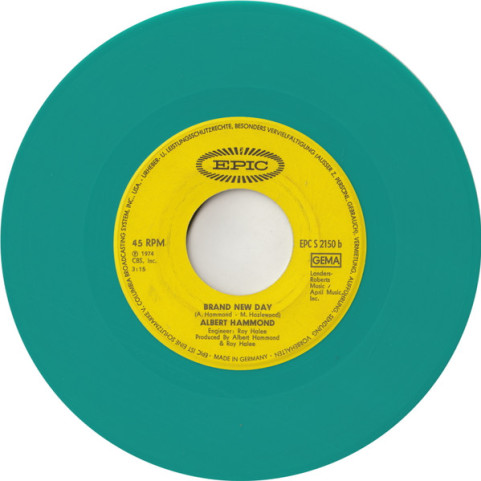 Albert Hammond - I'm A Train (1974) [7"]