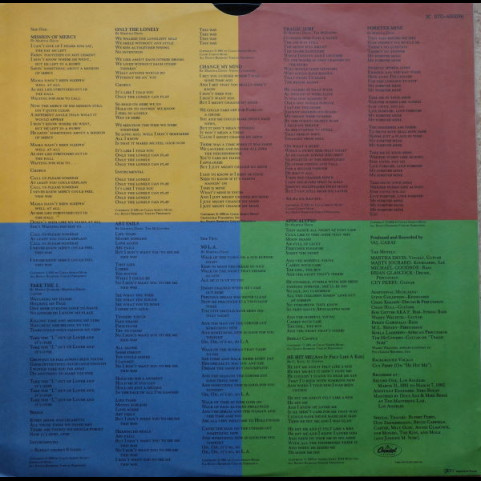 Motels, The - All Four One (1982) [1LP]