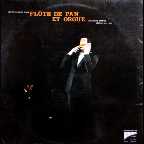 Gheorghe Zamfir - Marcel Cellier - Improvisation Pour Flûte De Pan Et Orgue Vol. 1 [1LP]