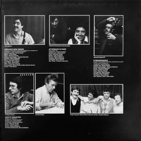 Sacha Distel - My Guitar And All That Jazz (1983) [1LP]
