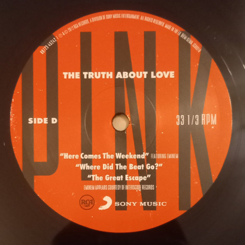P!nk - The Truth About Love (2012) [2LP]