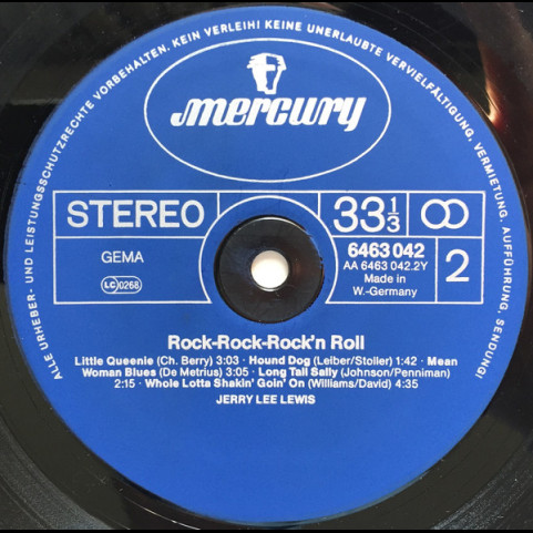 Jerry Lee Lewis - Rock! Rock ! Rock 'n' Roll! [1LP]
