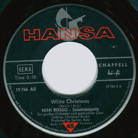 Nini Rosso - Leise Rieselt Der Schnee (1967) [7"]
