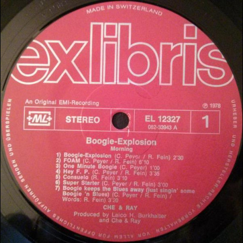 Che & Ray - Boogie Explosion (1978) [1LP]