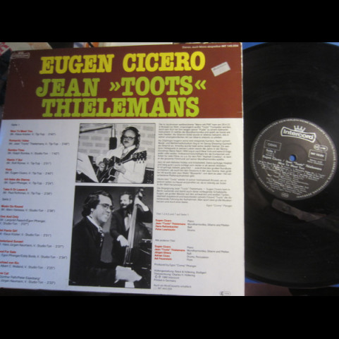 Eugen Cicero / Toots Thielemans - Nice To Meet You (1980) [1LP]
