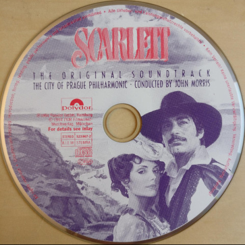 John Morris, City of Prague Philharmonic Orchestra, The - Scarlett (The Original Soundtrack) (1994) [1CD]