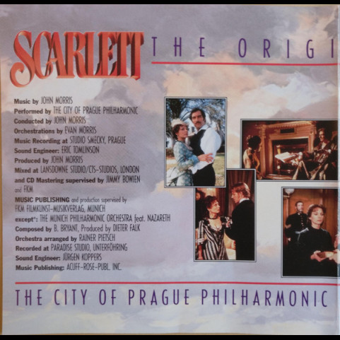 John Morris, City of Prague Philharmonic Orchestra, The - Scarlett (The Original Soundtrack) (1994) [1CD]