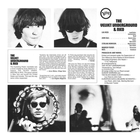 Velvet Underground, The & Nico (3) - The Velvet Underground & Nico (2012) [1LP] 180g