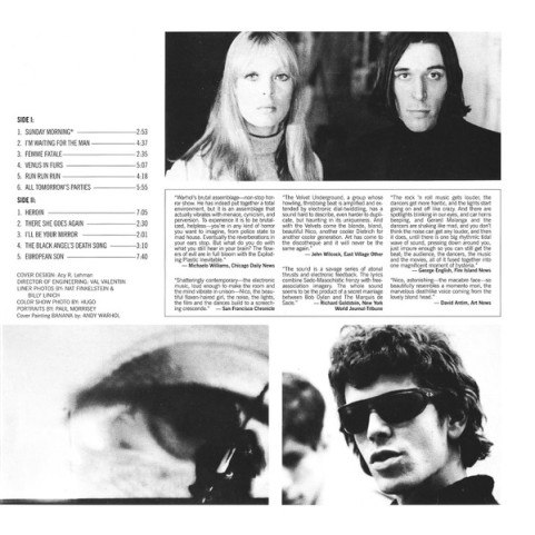 Velvet Underground, The & Nico (3) - The Velvet Underground & Nico (2012) [1LP] 180g