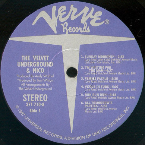 Velvet Underground, The & Nico (3) - The Velvet Underground & Nico (2012) [1LP] 180g
