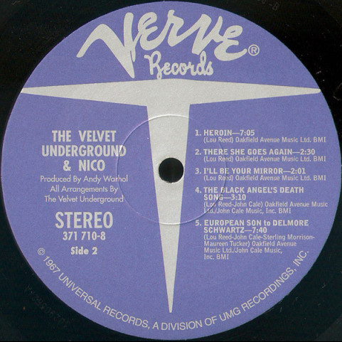Velvet Underground, The & Nico (3) - The Velvet Underground & Nico (2012) [1LP] 180g
