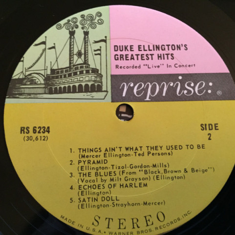 Duke Ellington - Duke Ellington's Greatest Hits (1967) [1LP]