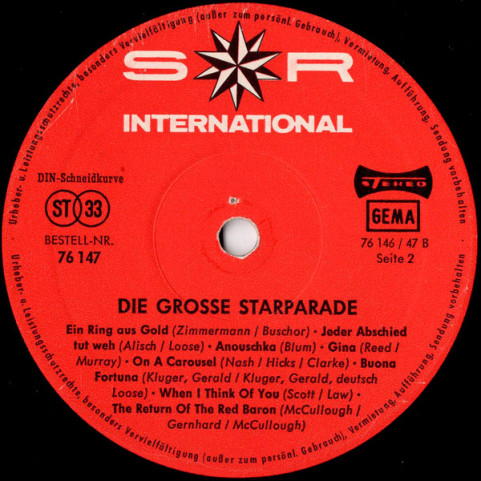 Various - Die Grosse Starparade [1LP]