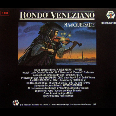 Rondò Veneziano - Masquerade (1989) [1LP]