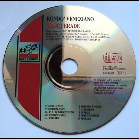Rondò Veneziano - Masquerade (1989) [1LP]