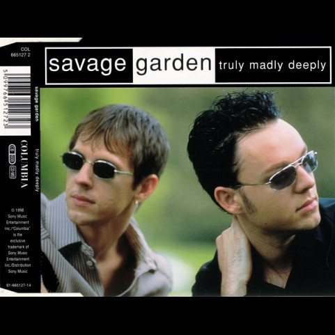 Savage Garden - Truly Madly Deeply (1998) [1CD]