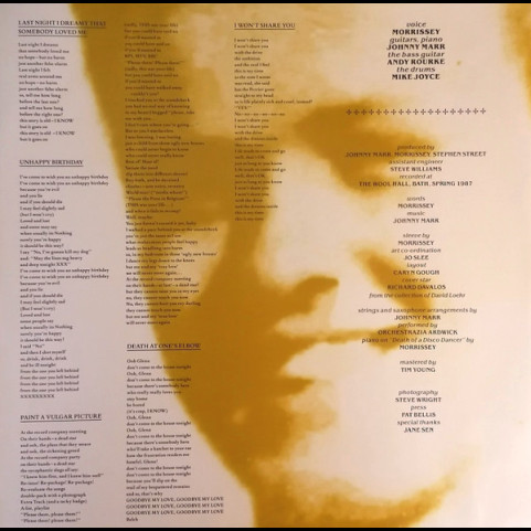 Smiths, The - Strangeways, Here We Come (2012) [1LP] 180g