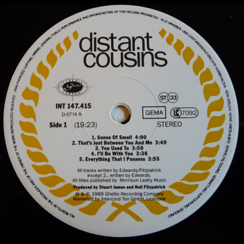 Distant Cousins - Distant Cousins (1989) [1LP]