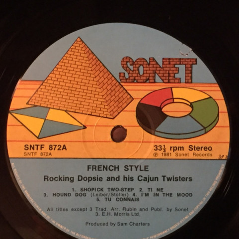 Rocking Dopsie & The Cajun Twisters - French Style (1981) [1LP]