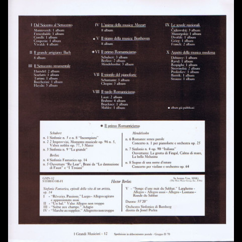 Hector Berlioz, Bamberger Symphoniker, Jonel Perlea - Sinfonia Fantastica Op. 14 (1981) [1LP]