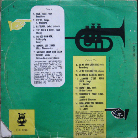 Various -  Melodii Din Toată Lumea V  (1966) [1LP]