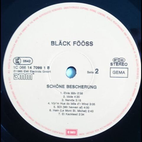 Bläck Fööss - Schöne Bescherung (1985) [1LP]