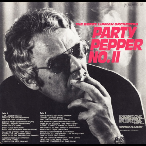 Berry Lipman & His Orchestra - Party Pepper No 2 (1972) [1LP]