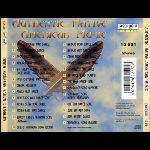 Various - Authentic Native American Music (1995) [1CD]