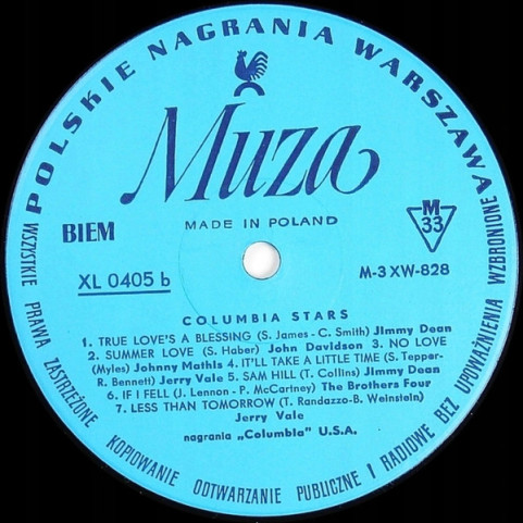 Various - Columbia Stars !!! (1967) [1LP]