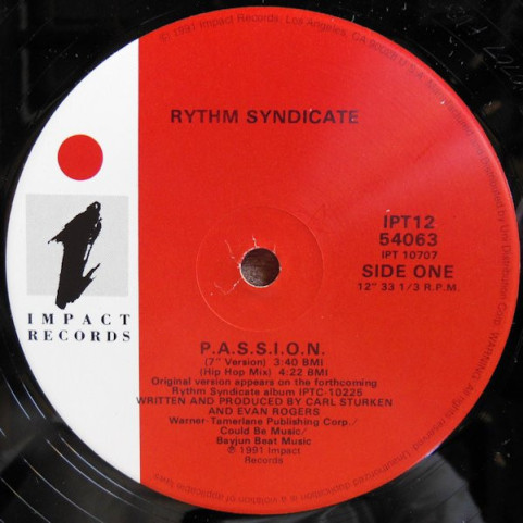Rythm Syndicate (2) - P.A.S.S.I.O.N. (1991) [12"]
