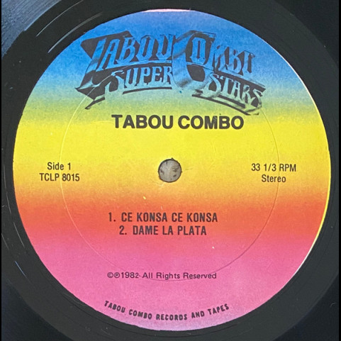 Tabou Combo - Ce Konsa Ce Konsa (1982) [1LP]