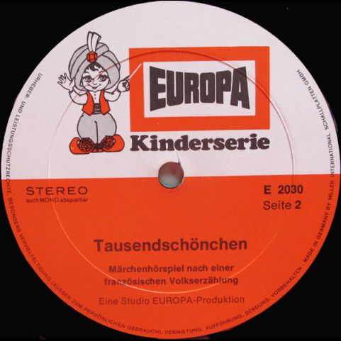 Gebrüder Grimm / Hans Paetsch - Hänsel Und Gretel / Tausendschönchen [1LP]