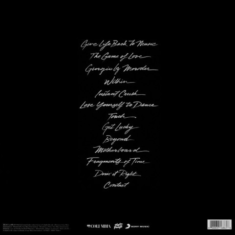 Daft Punk - Random Access Memories (2013) [2LP] 180g